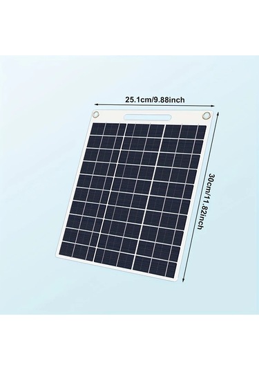 Xuweiwei 1 Adet Yeni Stil Güncellenmiş Solar Panel 3 Taşınabilir 5v Güneş Paneli Ip44 Usb Şarj Stabilizatörü Güç Bankası Kamp Ev Kullanımı