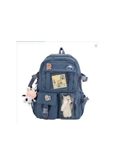 Maoyaya Yeni Küçük Ve Taze Oxford Kumaş Okul Çantası, Kırmızı İçin Pink