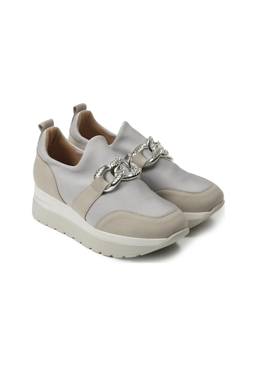 Kadın Dolgu Taban Ayakkabı 9b4636 Comart 4636 Trıc Sprınt G Çok Renkli