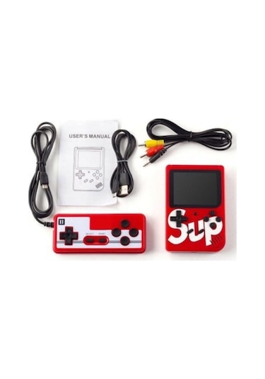 Sup 400 Oyunlu 3" Mini Atari + 1 Kol (İthalatçı Garantili)