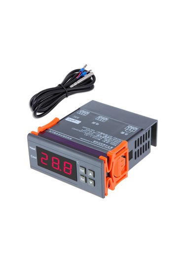 200 240v Dijital Sıcaklık Kontrol Cihazı Termokupl -40 120 Termostat
