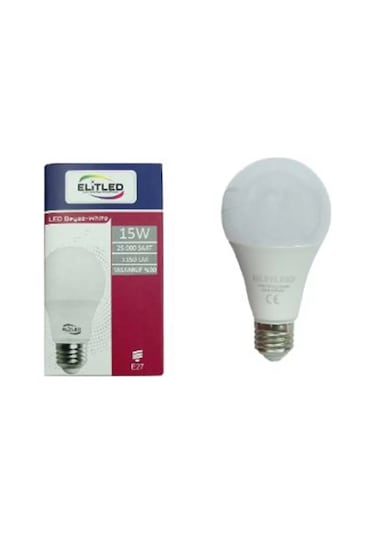 Elitled 15w Beyaz Led Ampul
