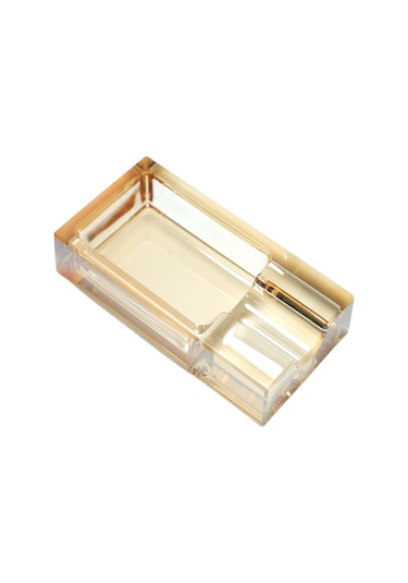 Premiumquality Gold Şeffaf Kristal Tekli Puro Küllüğü - Tr9747
