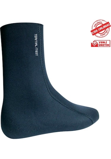 Termal Mest Çorap- Mes Abdest Çorabı Siyah