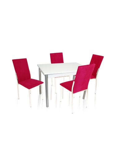 Beymobilya Akasya Gözde Mutfak Masa Takımı (Kumaş)