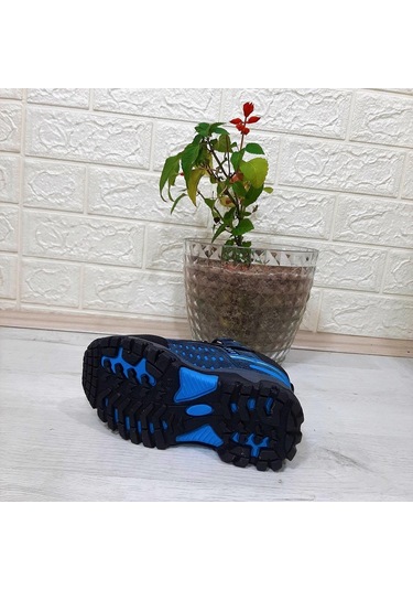 Abay 5353 Mavi Kaymayan Cırtlı Erkek Çocuk Bot 001