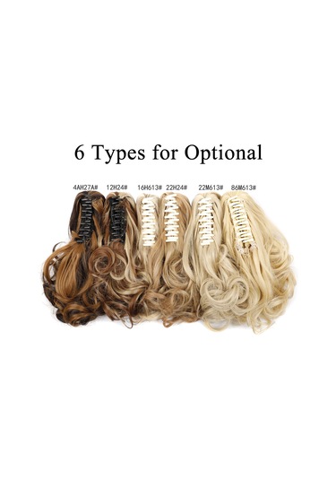 Qingmipy Kısa Kuyruk Peruk - 6 Farklı Model Seçeneği İle Pratik Saç Stili Diğer