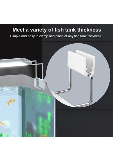 Geeksen Enerjili Led Akvaryum Aydınlatması - Renk Ayarlı, 20-60cm Tanklar İçin Diğer