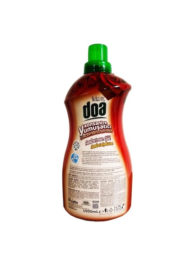 Doa Konsantre Çamaşır Yumuşatıcı Amber Ve Gül 1500 Ml X 4 Adet 4'lü Set