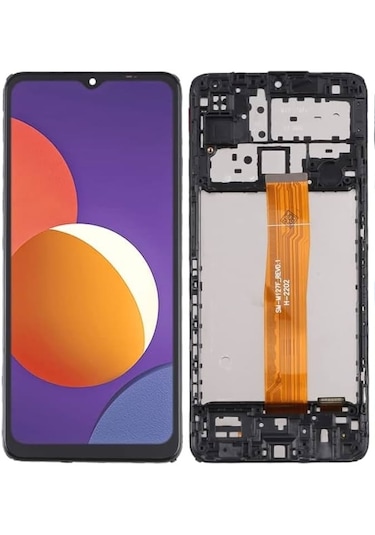 Samsung Galaxy Uyumlu M12 Sm-m125f Lcd Ekran Dokunmatik Çıtalı