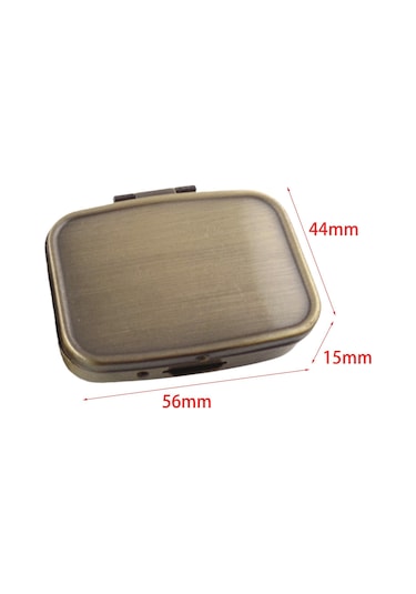 Suntek Cep Çanta Hap Kutusu, Hap Kutusu, Taşınabilir Vintage Diğer