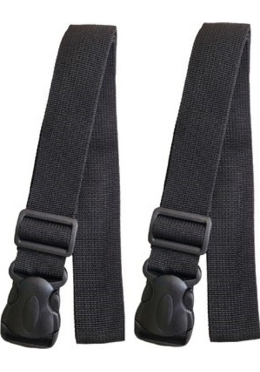 Siyah Renk Valiz Bavul Emniyet Kemeri 4 Adet En 4cm Siyah