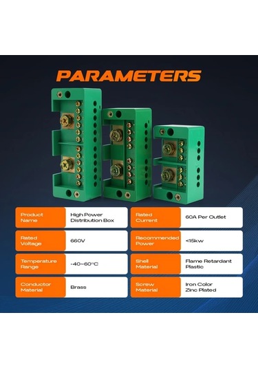 Chuangyinshop 2 In 6 Out 2 Inç 6 8 12 Çıkışlı Bağlantı Terminali Fj6 Paralel Konnektör Yüzey Montaj Dağıtım Kutusu Splitter Karavan Ve Tekne