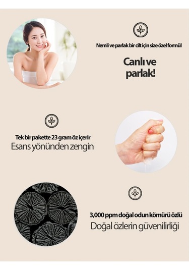 Fascy Doğal Odun Kömürü Özlü Aydınlatıcı Maske 23 G