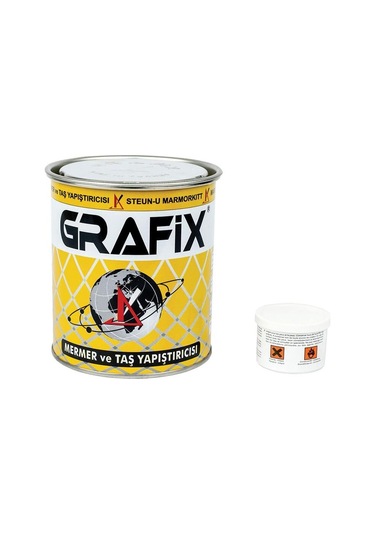 Grafix G12 Mermer Ve Taş Yapıştırıcı Bej Renk 1 Kg