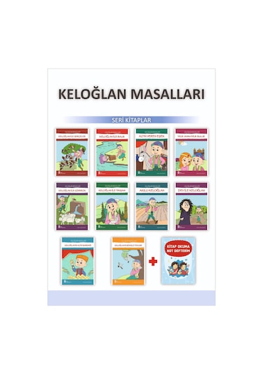 Ata 1.Sınıflar için Keloğlan Masalları + Kitap Okuma Not Defteri