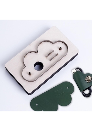 Trendooze Deri Kalıbı Odun El Sanatları Aleti, Kalıp Kesme Mücevher Yapımı Odun