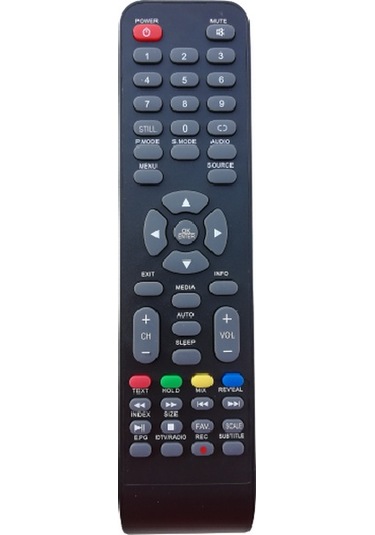 Zeyd Morio Uydu Alıcılı Led Televizyon Kumandası