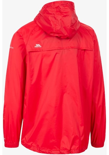 Trespass Qikpac Jacket Unisex Kırmızı Yağmurluk Uajkraı10001-red Kırmızı