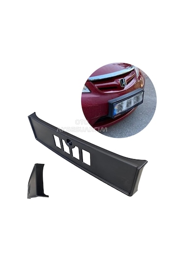 Honda Civic 1996-2006 Ies Eg Vtec2 Uyumlu Plakalık Ön Tampon Plaka Altlığı