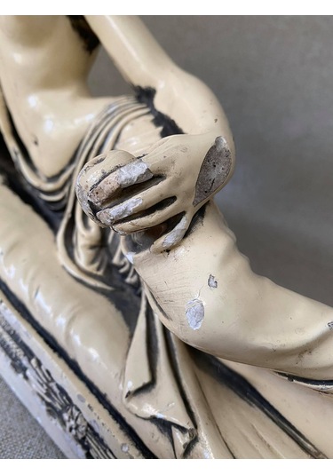 Antika Nü Kadın Heykeli - Alçı Kadın Biblo