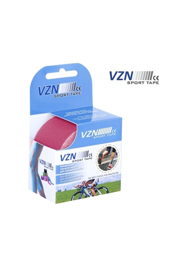 VZN - Kinesio Bant - Sporcu Bandı - 5cmx5m ( Pembe )