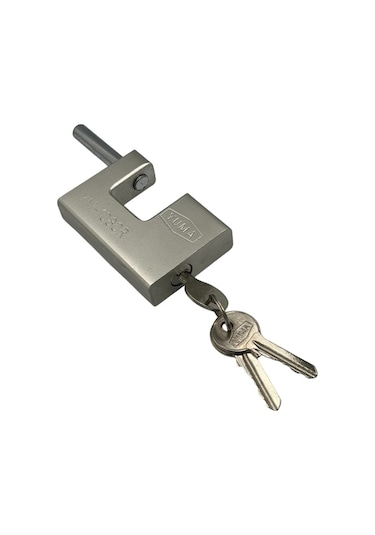 Yuma Kayar Milli Döküm Asma Kilit 80 Mm YM1080-R