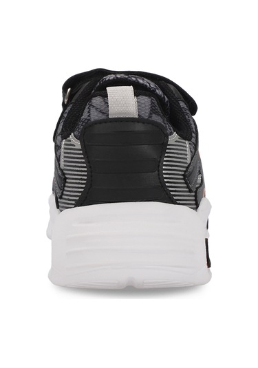 Slazenger KYRIE Çocuk Cırt Cırtlı Koyu Gri Günlük Spor Ayakkabısı