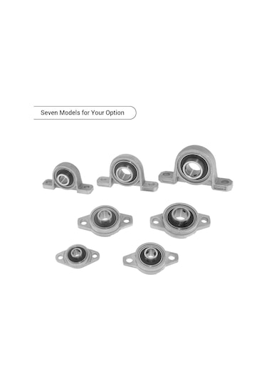 Singree 3d Yazıcı İçin 8mm Çapında Metal Yatak Yuvası - 2'li Paket Çinko Alaşım Krom