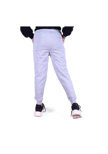 Fyk Kids Düz Alt, Cepli Kız Çocuk Eşofman Gri