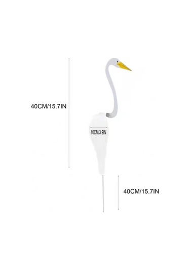 Wezone Beyaz Pvc Malzemeden Yapılmış Bahçe Dekorasyonu Ve Parti Aksesuarı - 8 Renk Seçeneği