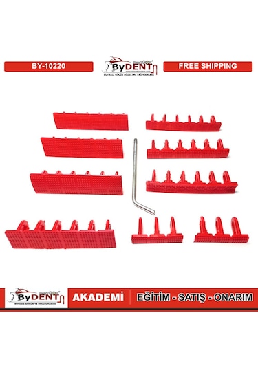 Pdr Boyasız Göçük Düzeltme Plastiği Öpücük 6 Lı Set 10 Parça