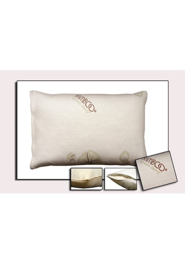 2 Adet Bamboo Visco Yastık Ortopedik Bambu Yastık