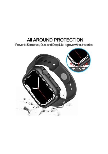 Temperli Cam Ekran Koruyuculu Sert Pc Kılıfı 2 Adet Siyah Diğer