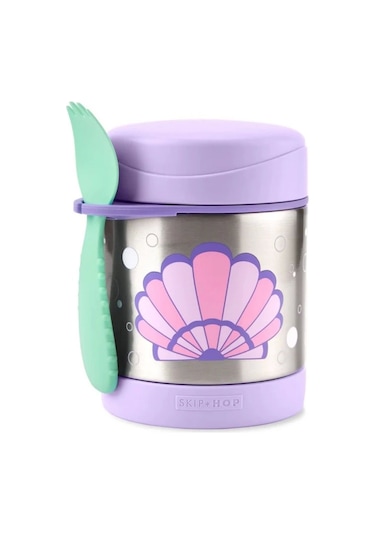 Skip Hop Zoo Paslanmaz Çelik Termos 325 Ml Deniz Kabuğu Çok Renkli