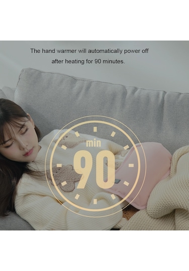 Susuz Grafen Sıcak Su Torbası Şarj Edilebilir El Isıtıcı, Stil: Eldiven Versiyonu 3 Geat Gri