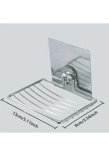 Maoyaya 1 Adet-paslanmaz Çelik Sabunluk Çivisiz Tek Banyo Tek Çok Renkli Çok Renkli