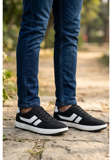 In Step Pacewalk Urban Siyah Erkek Sneaker