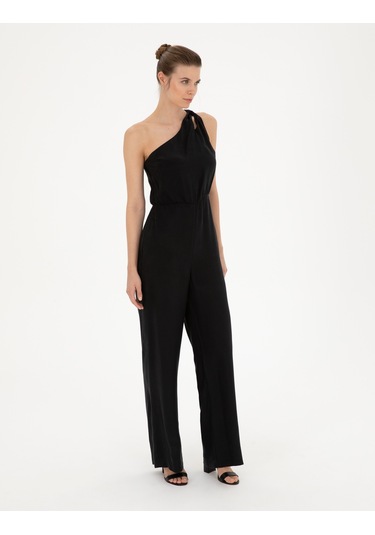 Pierre Cardin Kadın Siyah Tulum Dokuma 50285427-vr046 Siyah