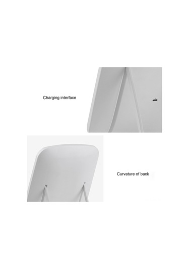 Vkemall Beyaz Ve Pembe Renkli Abs Malzemeden Yapılmış, 68 Işık Taneli, 3 Renk Seçenekli Şarj Edilebilir Led Ayna Pembe