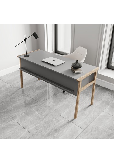 Lagomood Zenith Ofis Takımı Antrasit Ceviz