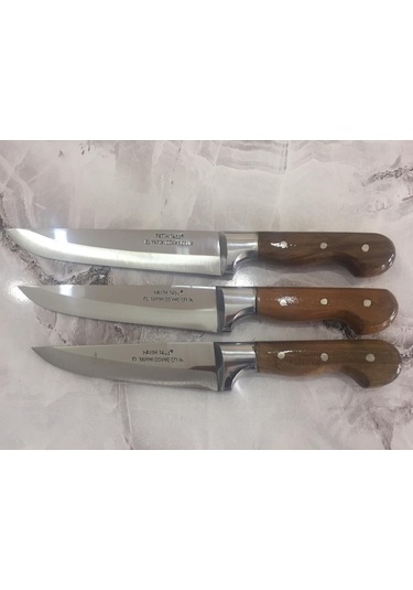 El Dövmesi Kurban Bıçağı Seti Fatih 1453 El Yapımı Yatağan