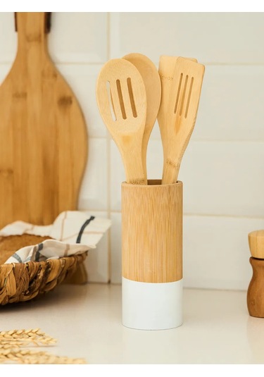 Topichome Bambudan Yapılmış Mutfak Aksesuarları Seti 244635525 Aromatik