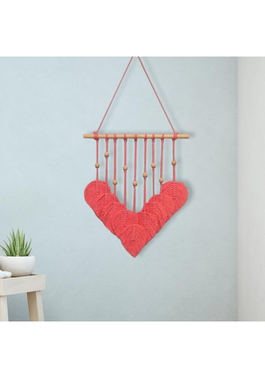 Homyl Yapraklar Dokuma Goblen Makrome Duvar Asılı Bohem Yaprak