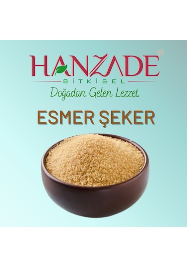 Hanzade Bitkisel Esmer Şeker Toz 5 KG