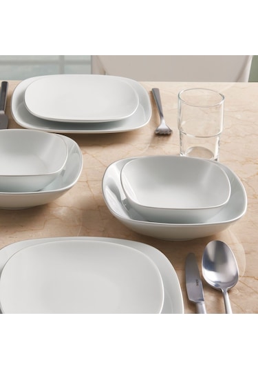 Güral Mimoza 24 Parça 6 Kişilik Yemek Takımı Pırlanta