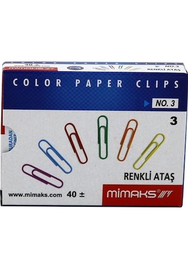 Mimaks No:3 Renkli Ataş R-30