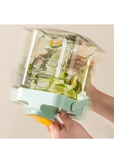 Tongxida Yeşil Bosphorusboutique Yaz Su Soğuk Musluklu Isıtıcısı, 3.5l Pr Çok Renkli İçecek Dispenseri Çok Renkli