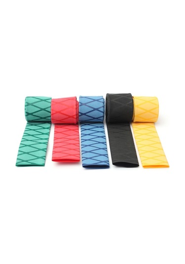 Homyl Kaymaz Isıyla Daralan Boru Tutma Olta Raket Kolu Siyah