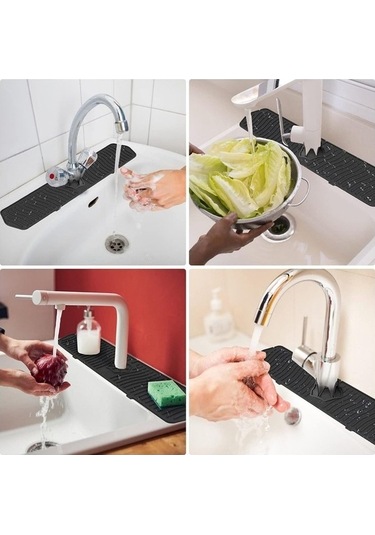 Tongxida Bosphorusboutique Siyah Mutfak Mat, Pe Koruyucuları, Çok Renkli Seçenekler Çok Renkli